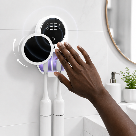 Dual Slot Toothbrush Sanitizer Pro
