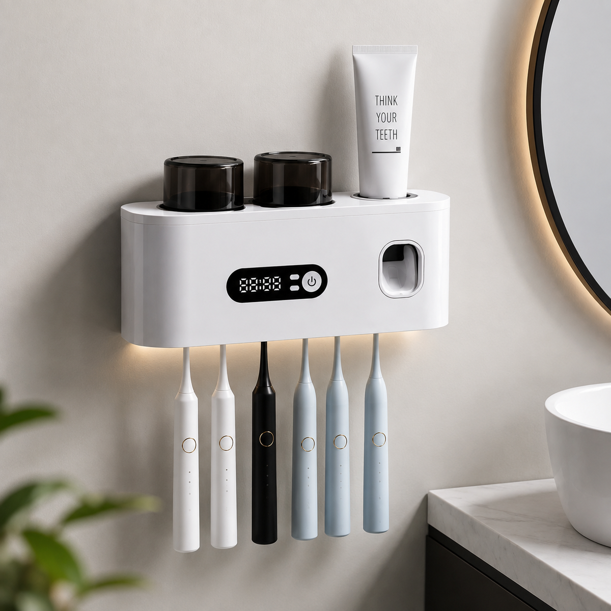 5-Slot Toothbrush Sanitizer Pro