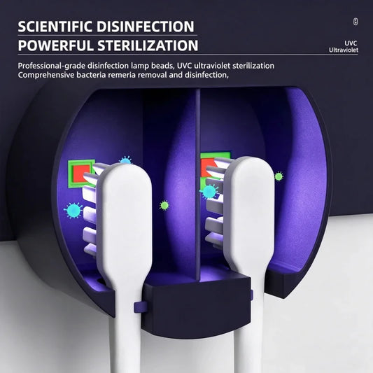 Dual Slot Toothbrush Sanitizer Pro